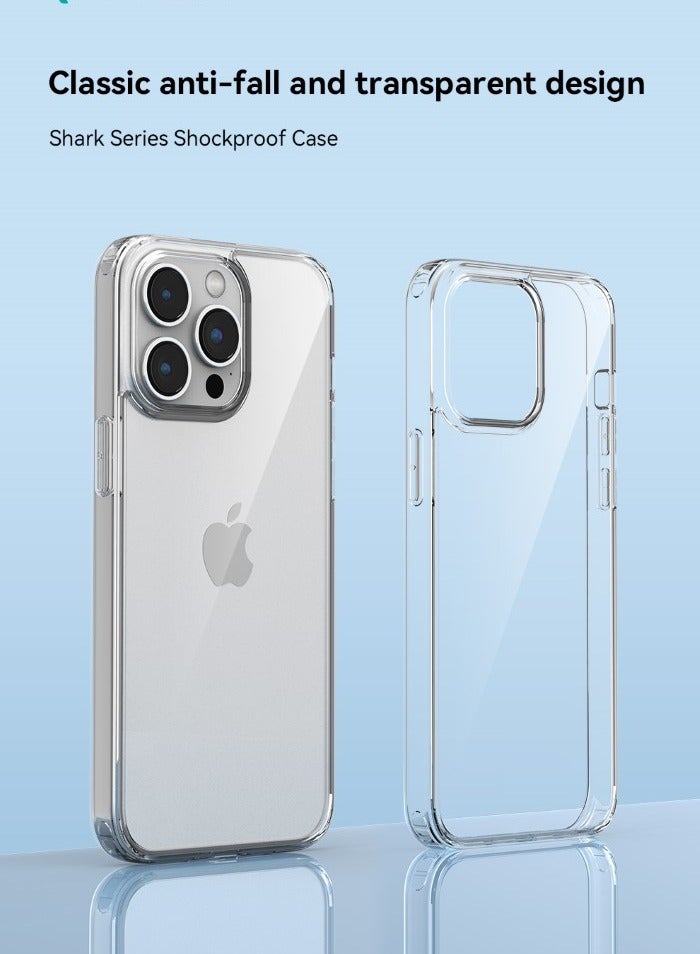 Devia iPhone 15 Pro Max Clear Anti-Yellowing Case is made of high-quality materials that are scratch and shock resistant with easy access to all ports. - Image 3
