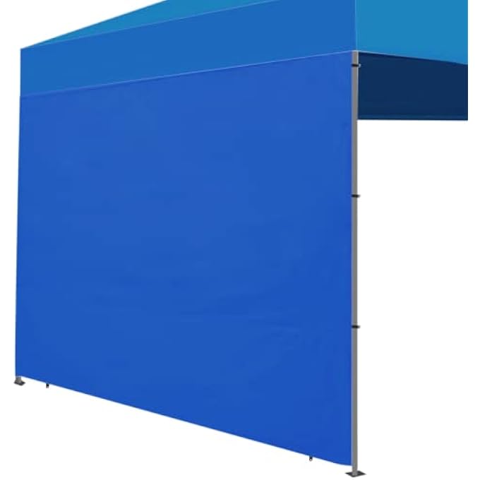 INSTANT SUNWALL FOR 10X10 POP UP CANOPY, CANOPY WALLS 10X10 FOR OUTDOOR INSTANT CANOPIES,1 PACK SIDEWALL ONLY - Image 2
