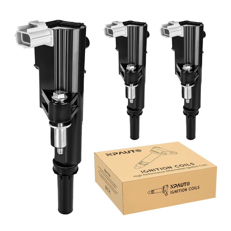 حزمة بواجي الإشعال NPAUTO متوافقة مع V6 37 2009 2010 2011 2012 جيب ليبرتي جراند شيروكي كوماندر دودج نيترو رام 1500 داكوتا UF640 مجموعة من 3