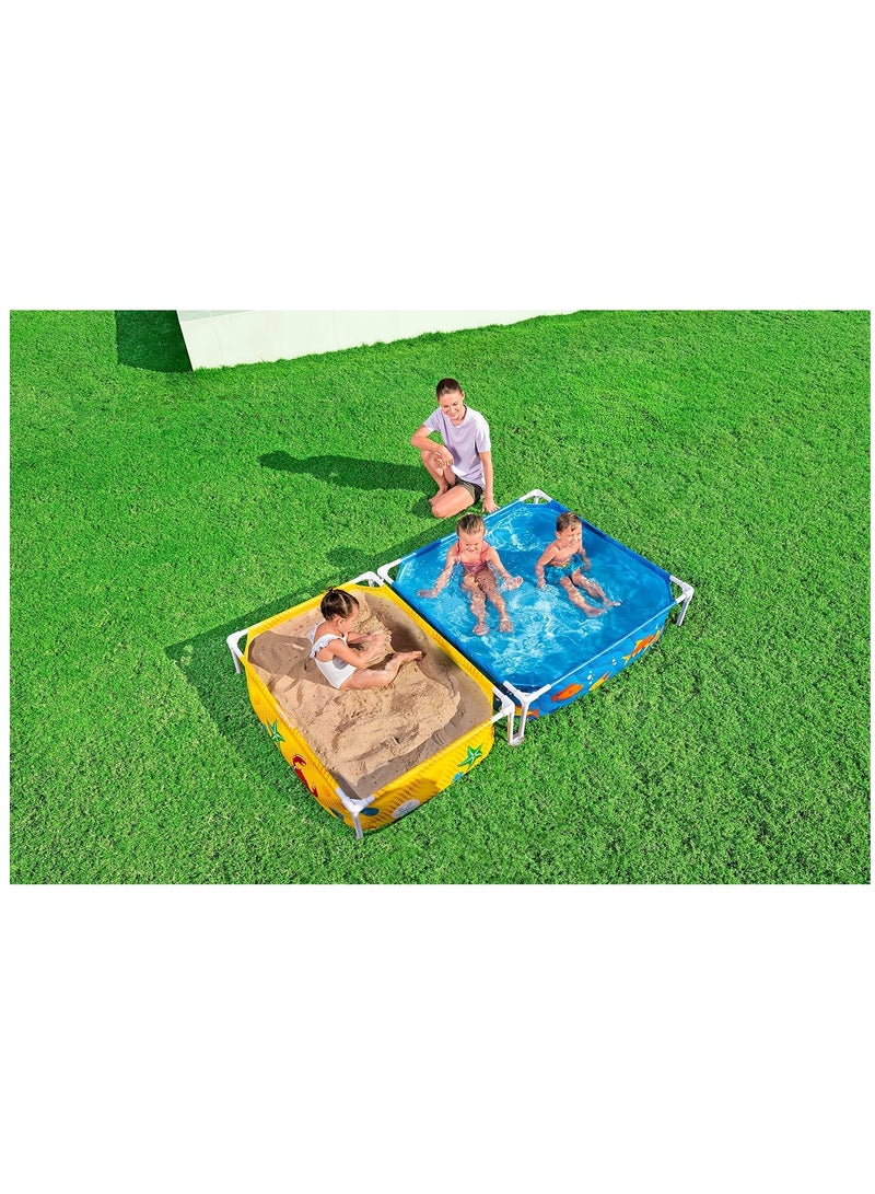 Bestway My First Frame Pool and Sandpit 2.13mx1.22mx30.5cm - Image 3