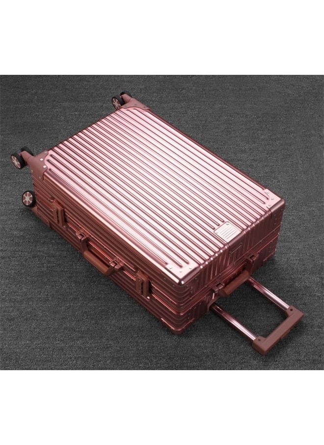 NKX - Hardcase Travel Suitcase Al-Mg Alloy Luggage Trolley With 4 Spinner Wheel 20 Inch - Image 1