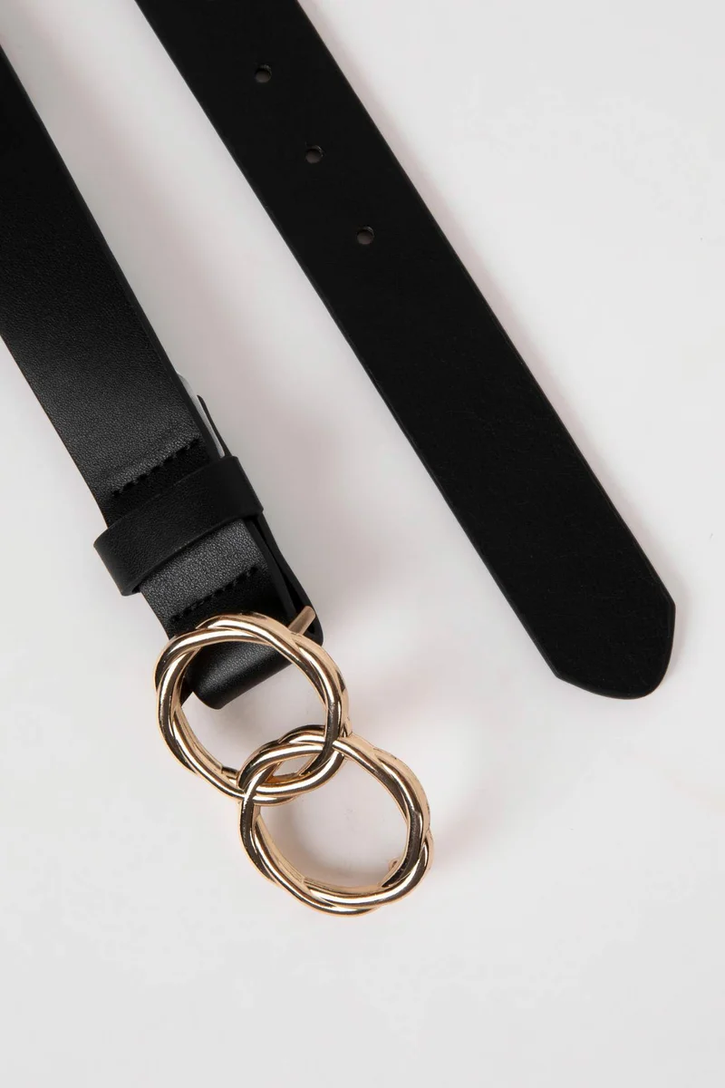 Defacto  Woman Faux Leather Jean Belt for Women | Best Price UAE