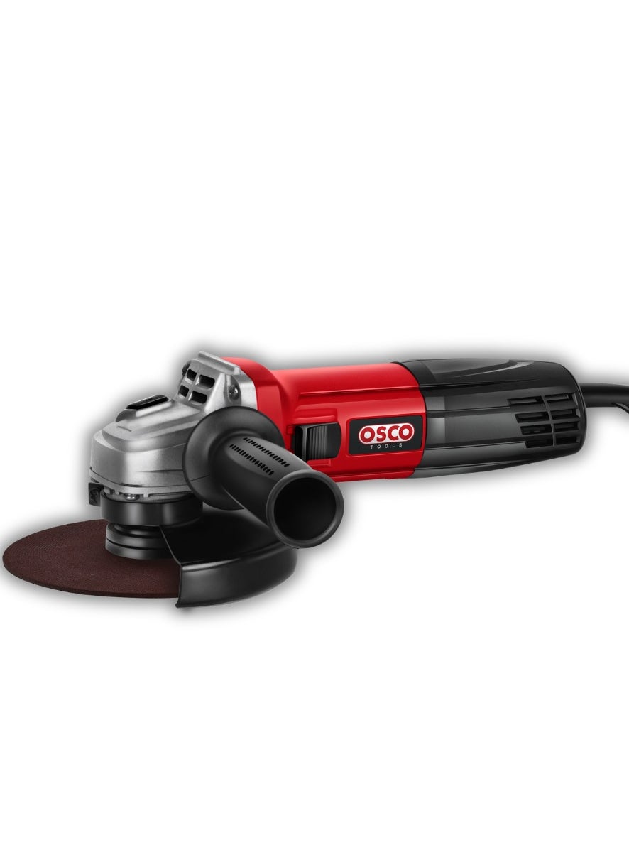 he Osco 4.5-inch, 750W angle grinder is a versatile and powerful tool designed for cutting, grinding, and polishing a variety of materials such as metal, stone, and concrete. 