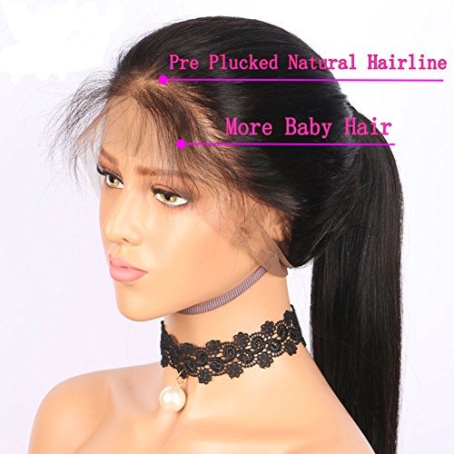 Thriving 150% Density Straight Lace Front Wigs for Black Women 100% Human Hair Wigs Glueless Lace Front Human Hair Wigs with Baby Hair(22inch with 150% density, lace front wigs) - Image 3