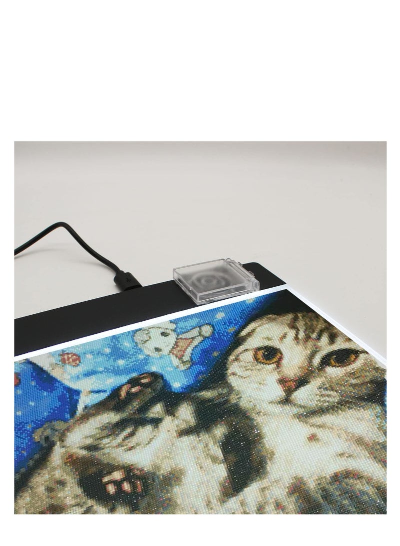 2PCS Diamond Painting Accessories Light Pad Switch Cover, Diamond Art Light Pad Touch on Protector Cover for Light Pad, Light Table, Lightbox for Tracing, Light Board, Diamond Art Supplies Tools - Image 2