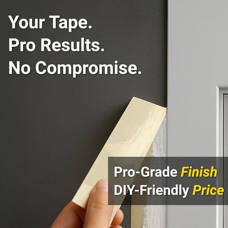 GPG2 BlockR Starter Pack, Edge Treatment Kit with 2 Paper Masking Tapes, Get Clean Paint Lines with Any Tape, 40+ Treatments - Image 4