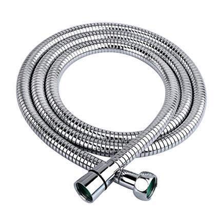 Acetap 304 Stainless Steel Chrome Finish Flexible Tube Shower Hose PipeHand Shower PipeHealth Faucet Tube Jet Spray Pipe 1 Meter Pack of 2 Piece - Image 2