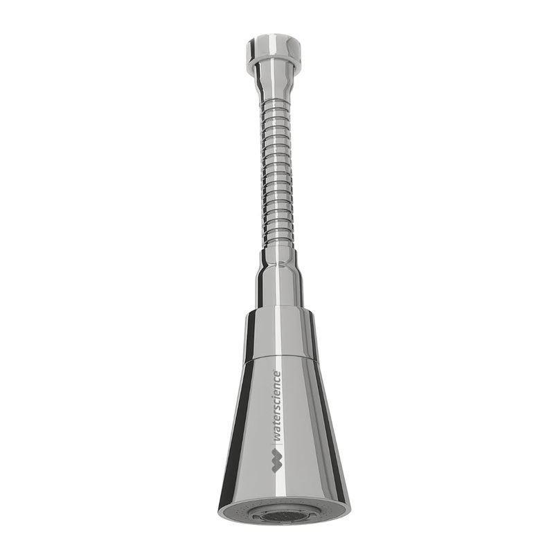 WaterScience Tap Extension for Kitchen Sink | 2 Flow Modes | Flexible Faucet Extender for Taps | Aerators for Water Tap | Upto 70% Water Saving - Flexi Cone - Image 1
