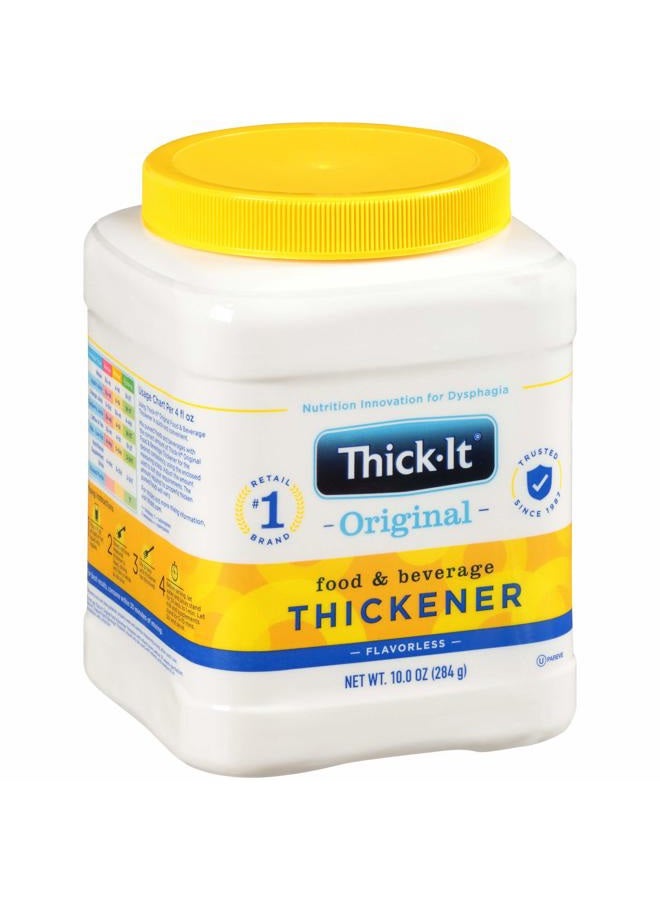 THICK-IT Original Food & Beverage Thickener, Flavorless Powder for Dysphagia (IDDSI), Digestible Swallowing Aid, Easy-to-Mix & Instant Dissolve, Used in Hot & Cold Food, 10 oz Canister - Image 2