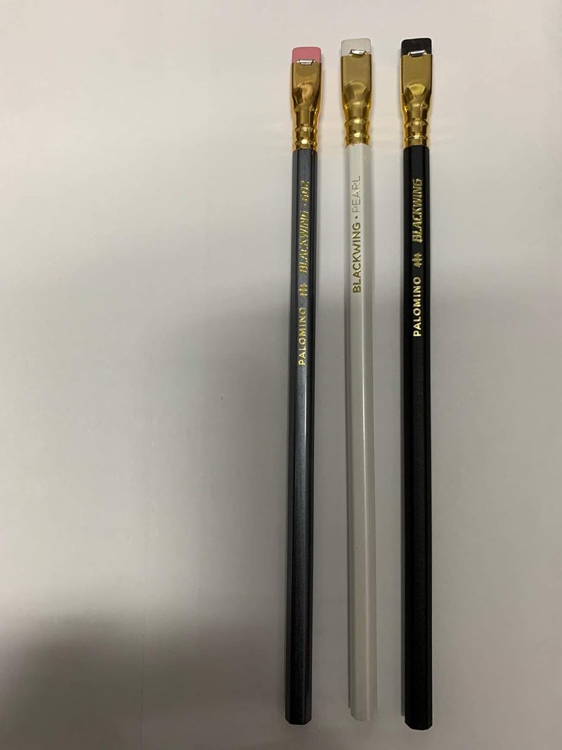 Blackwing PALOMINO 3Pencils Set(Original, 602, Pearl 1each) - Image 1