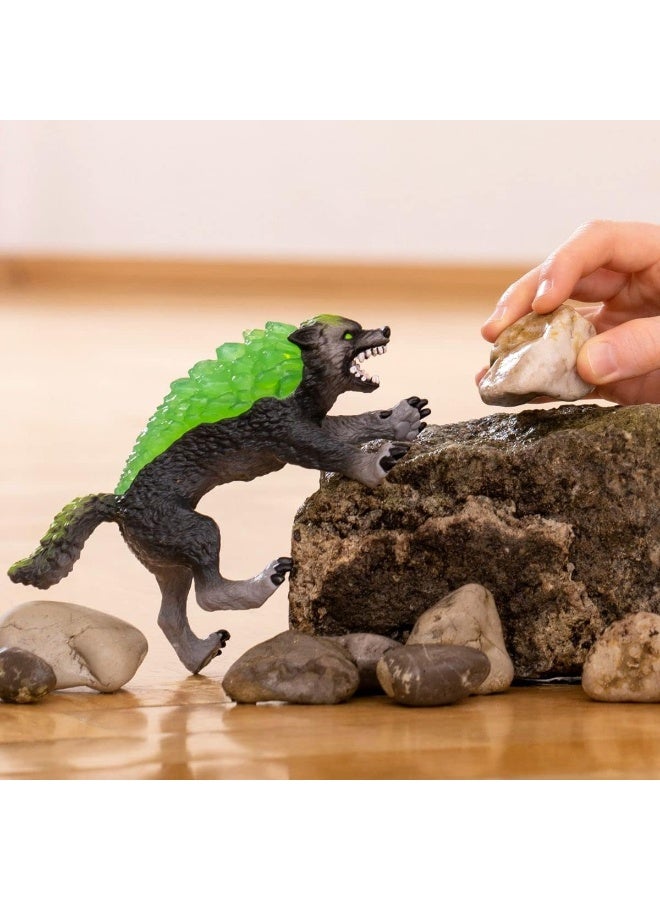 Schleich تمثال ذئب الجرانيت من شلايش إلدرا دور (14.3 سم) - Image 1