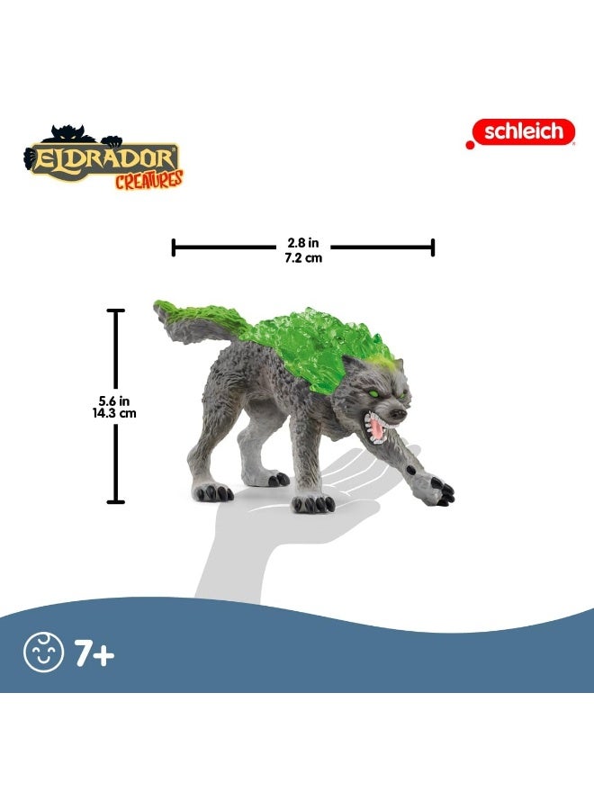 Schleich تمثال ذئب الجرانيت من شلايش إلدرا دور (14.3 سم) - Image 2