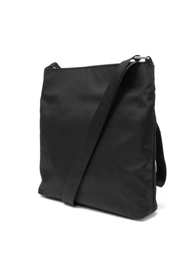 NAUTICA Womens Diver Nylon Small Crossbody Bag Purse With Adjustable Shoulder Strap Cross Body Black One Size Us  - Image 3