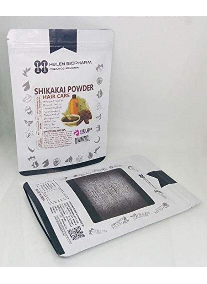 Heilen Biopharm Shikakai Powder For Hair Pack Dark Thick Shiny Hair With Antidandruff (200 Gm / 7 Oz / 0.44 Lb)  - Image 4
