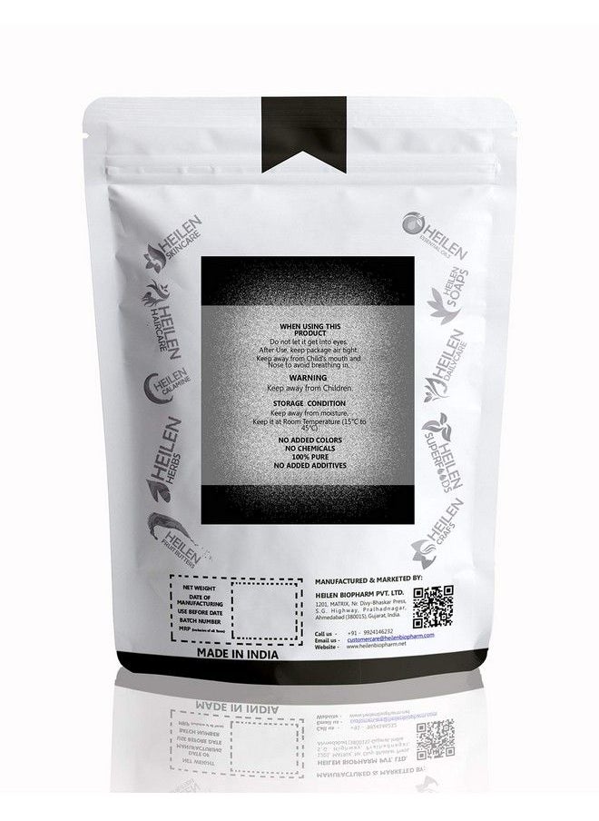 Heilen Biopharm Shikakai Powder For Hair Pack Dark Thick Shiny Hair With Antidandruff (200 Gm / 7 Oz / 0.44 Lb)  - Image 3
