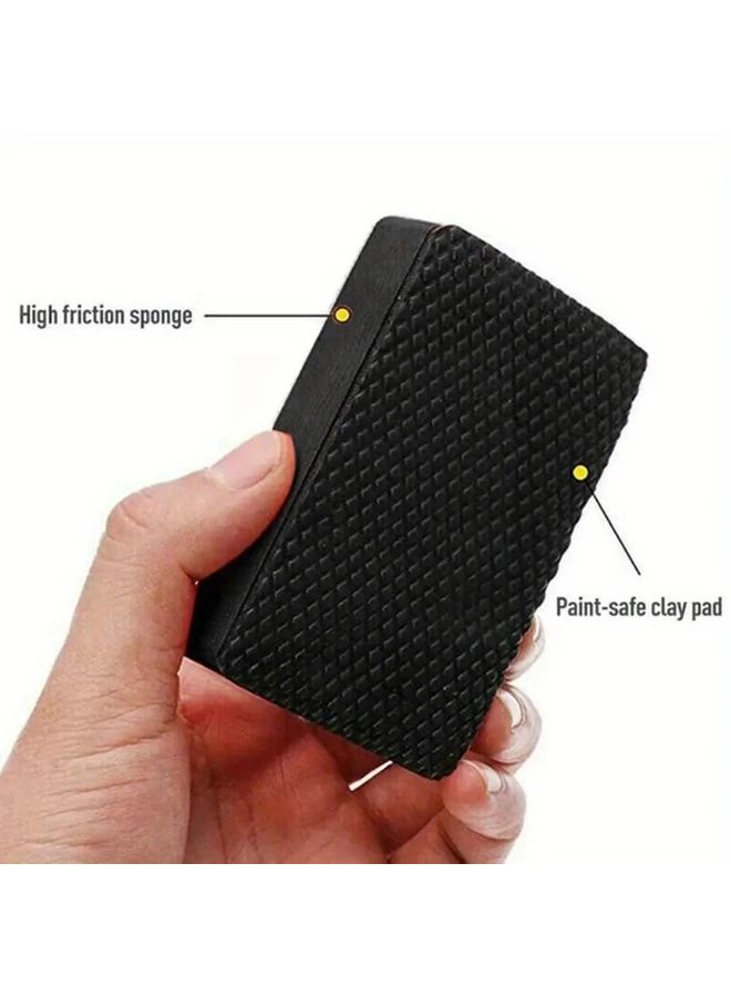 2pcs Car Clay Bar Pad Sponge Block Cleaning Eraser Tool Auto Detailing Polishing Wax - Image 3