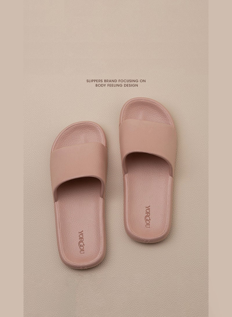 YORGOU Non-Slip Bathroom Slippers for Men and Women Large Size Quick Drying Shower Shoes Soft Comfortable Sole Slide On Sandals for Indoor Outdoor Daily Use - Image 5