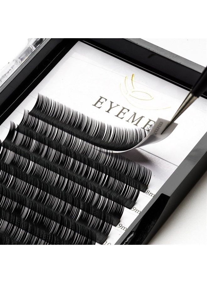 EYEMEI - Eyelash Extensions 0.15mm D Curl 8-15mm Mixed Tray Faux Mink Individual Eyelashes Professional Light Lash Extension Perfect Supplies for Salon by EYEMEI (0.15-D-MIXED) - Image 1