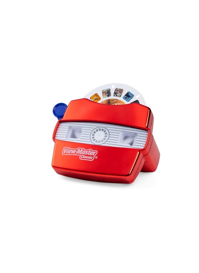 Basic Fun View Master Classic with Discovery Kids Reels - Metallic Viewfinder with 5 Reels Included - STEM, Retro, Nature Learning Toy for Kids and Adults, Toddlers, Ages 3+  - Image 2