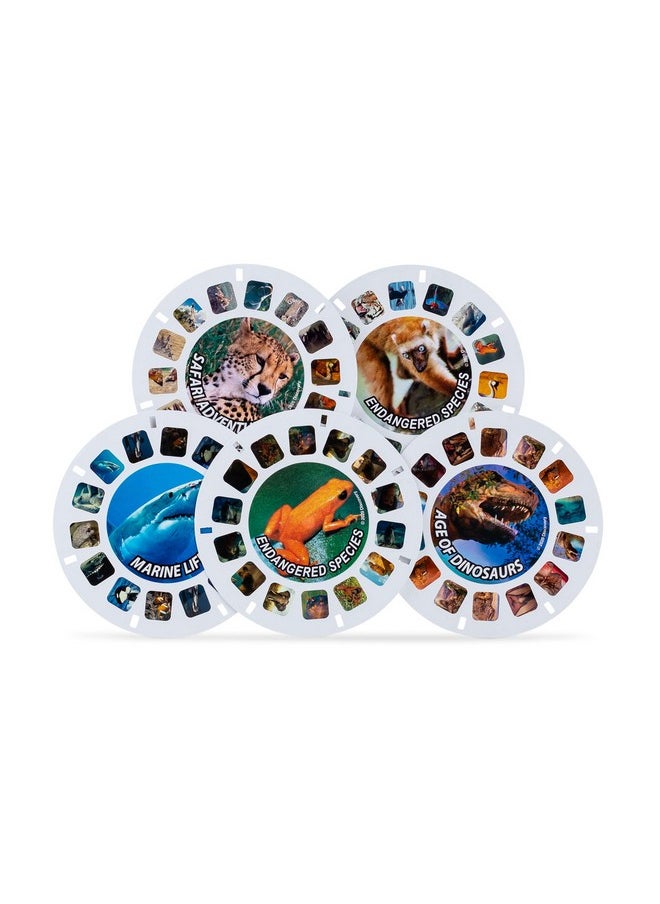 Basic Fun View Master Classic with Discovery Kids Reels - Metallic Viewfinder with 5 Reels Included - STEM, Retro, Nature Learning Toy for Kids and Adults, Toddlers, Ages 3+  - Image 5