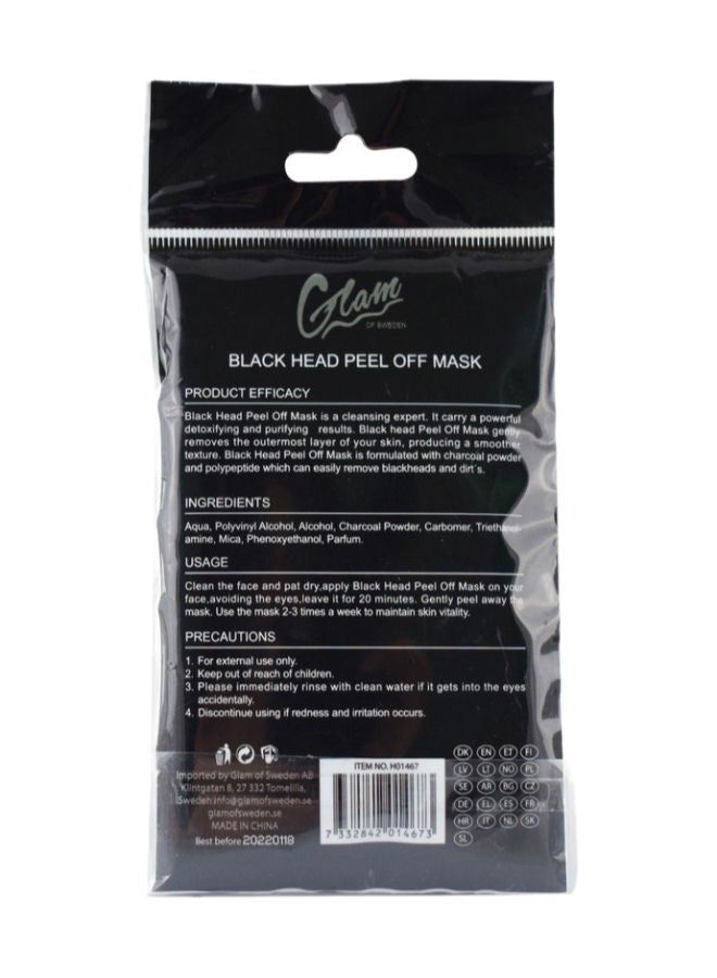 Glam of sweden قناع تقشير الرؤوس السوداء - Image 2