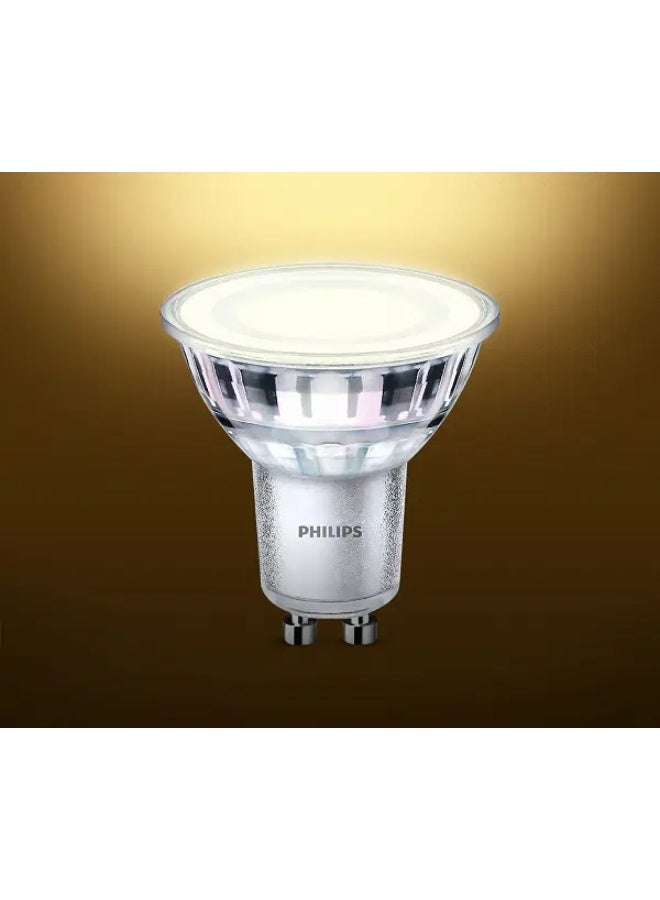Philips 4.6W - Durable LED accent lighting with a focused bright beam Philips LED spots provide a focused bright beam, an exceptionally long life, and significant energy savings. This spot is the perfect long-lasting replacement for 50W spots with a cap. 4.6-GU10-CCT 3000K - Image 2