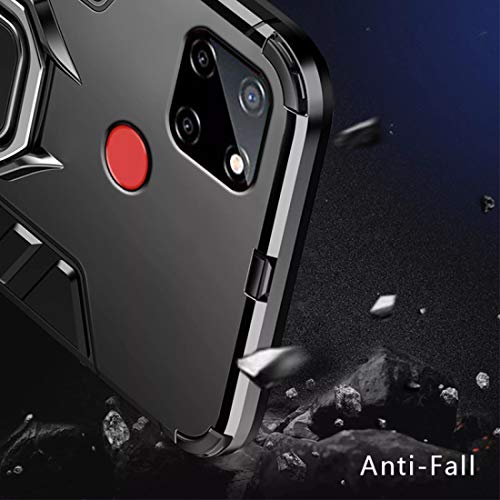 Spazy Case® Oppo K10 Back Cover | Dual Layer Armor Defender Full Body Protective + PC Hybrid Kickstand Back Case for Oppo K10 - Image 5