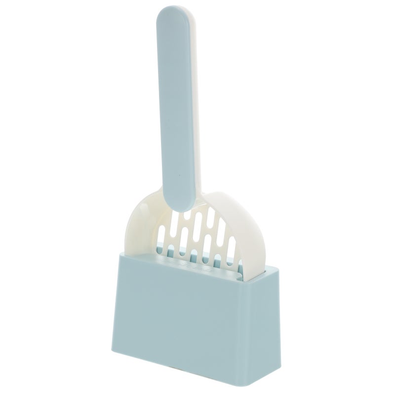 2 Sets Cat Litter Scoop with Holder for Litter Box Pet Litter Cleaning Shovel - Image 1