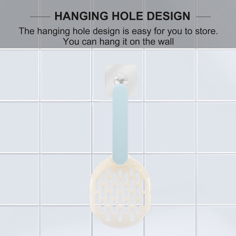 2 Sets Cat Litter Scoop with Holder for Litter Box Pet Litter Cleaning Shovel - Image 5