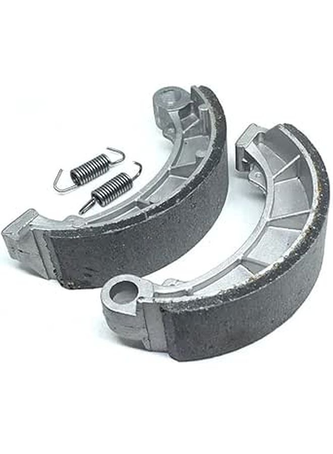 Rear Brake Shoe Set With Springs For Honda CB750 CB650SC VT700C Motorcycles - Image 1