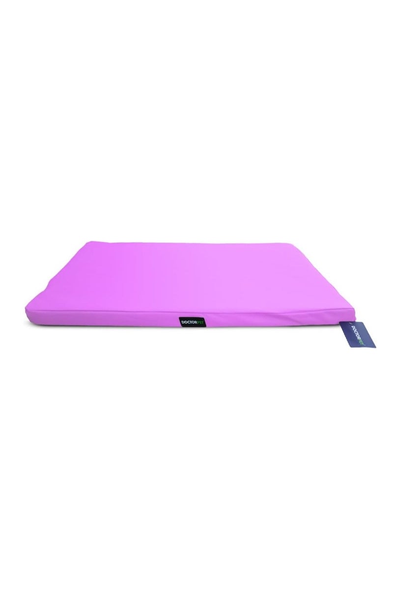 DOCTERPET Doctor Pet Gelato Series Crate Mattress XX-Large - 76x122x6cm - Lilac - Soft Washable Fabric, Cooling Effect, Eco-Friendly Fill, Non-Slip Base - Ideal for Extra-Large Dogs - Image 1