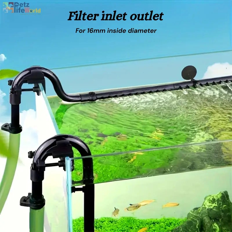 VAYINATO Sun-Sun Canister Filter Spare Plastic Inlet and Outlet Pipe Set Aquarium Filter Accessories (HW-304A/304B) - Image 5