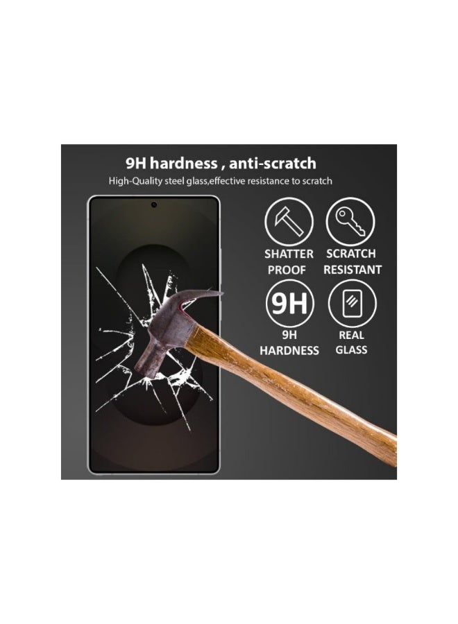 ACLIX Private Screen Protector For Samsung A37 and Samsung A57, 9h tempered glass screen protector, Ultra HD Glass, Anti-Shock Screen, Anti-Scratch Protection - Image 2