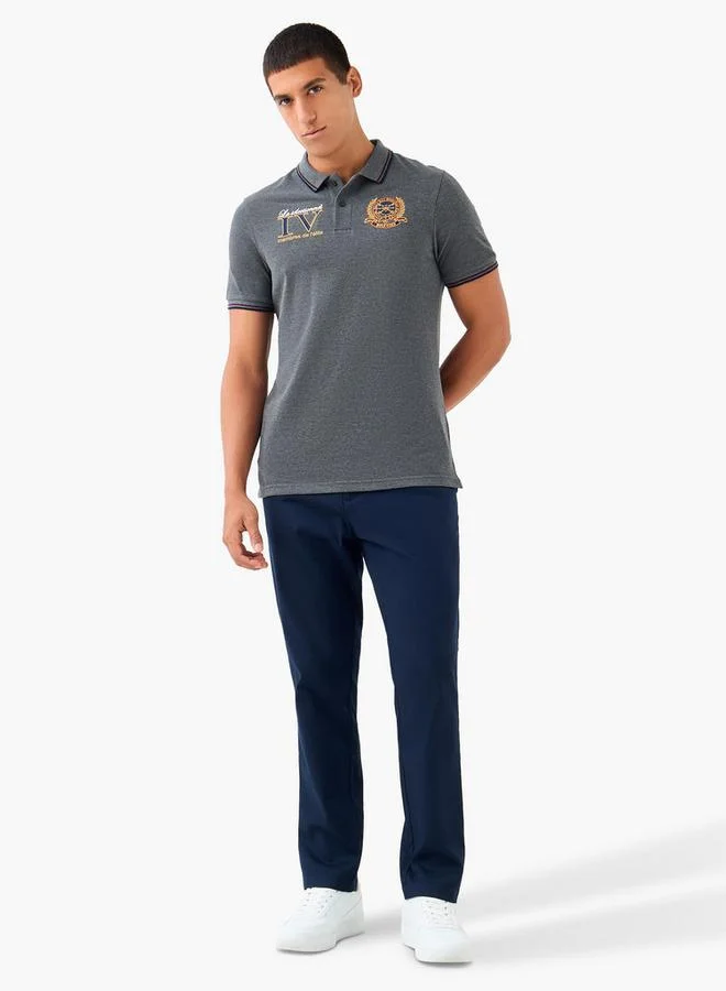 سبلاش فيڤ تيشيرت بولو مطرز