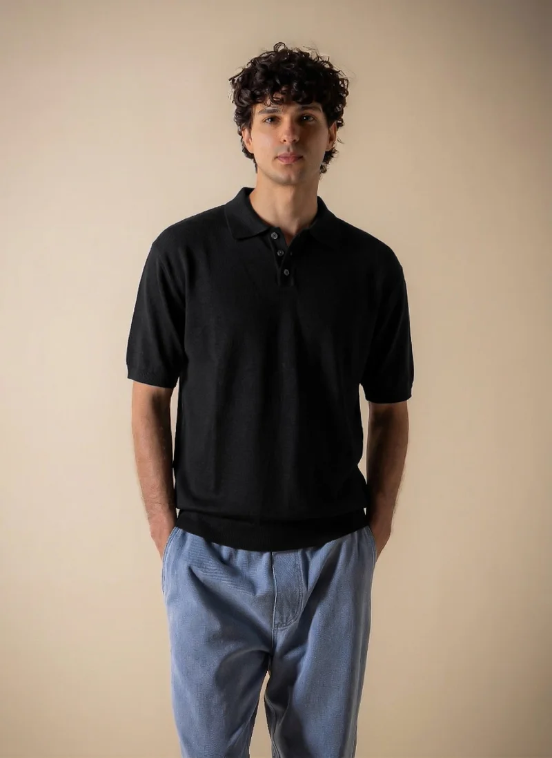SHAPES COMFORT KNIT POLO SHIRT