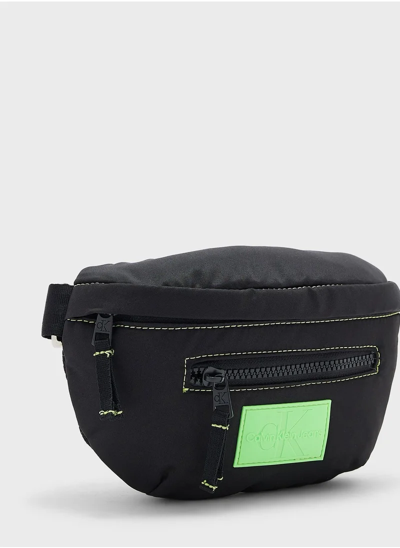 Calvin Klein Jeans Kids Logo Stitch Waist Bag