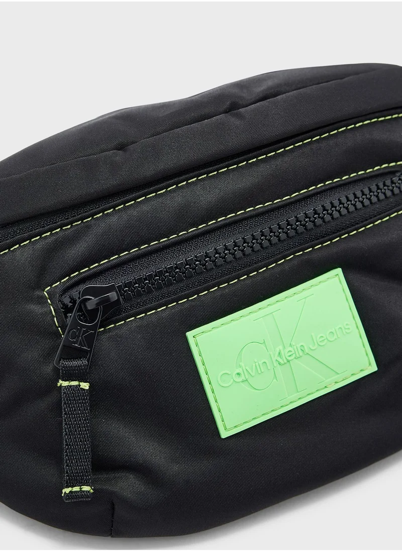 Calvin Klein Jeans Kids Logo Stitch Waist Bag