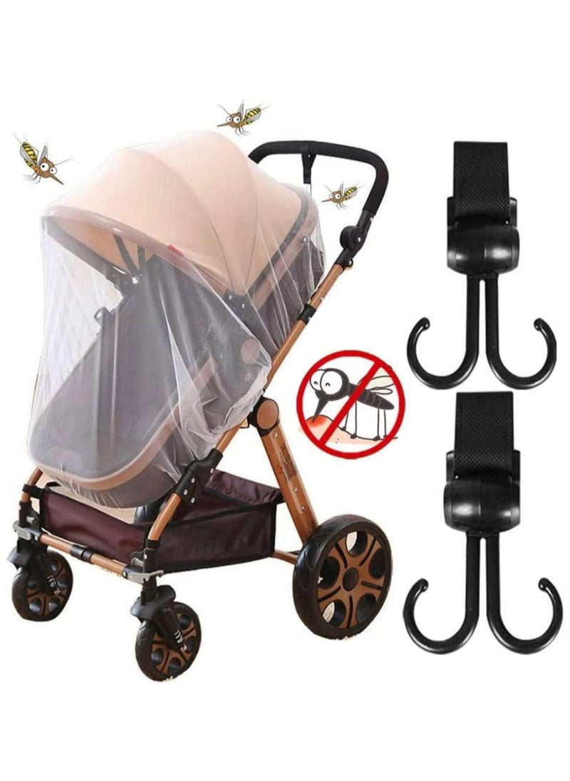 Moro Moro Universal Baby Mosquito Net for Strollers & Carriers – Breathable, Elastic Fit  - Image 3