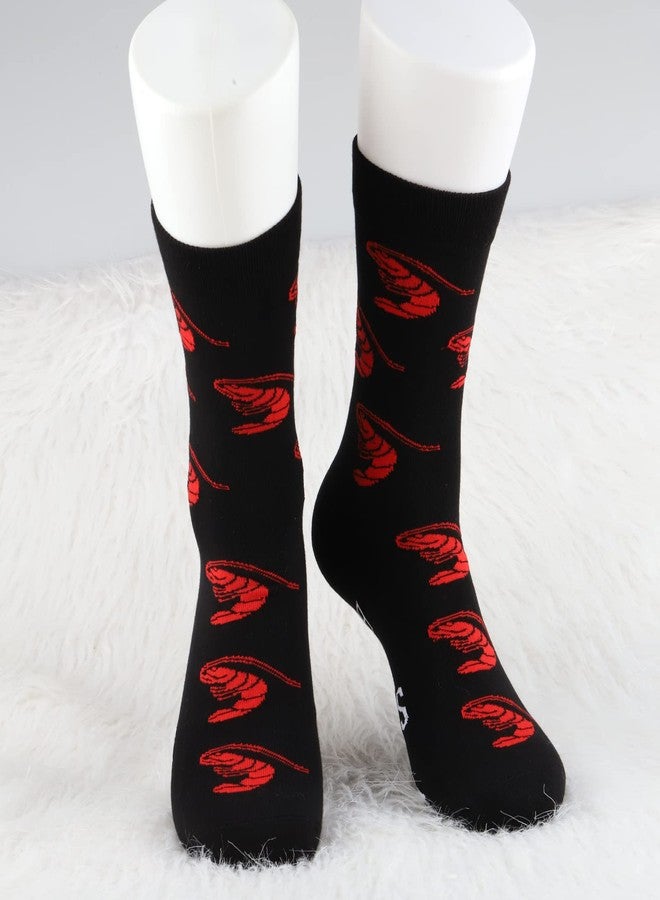 جوارب MBMSO زوجان من جوارب "أنت الأفضل على الإطلاق" - جوارب مرحة لمحبي الروبيان - أنت الأفضل ببساطة (جوارب روبيان) - Image 5