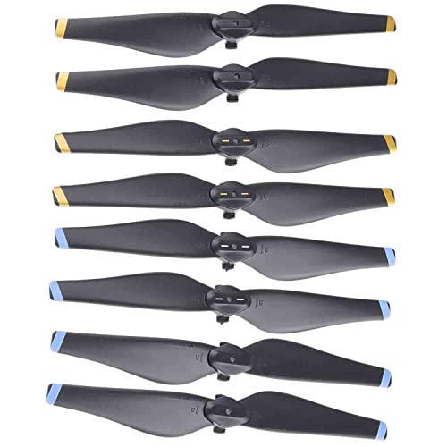 CamKix Replacement Propellers Compatible with DJI Mavic Air - 4 or 8 Blades (Black) (2 Sets of 8 Blades) - Image 1