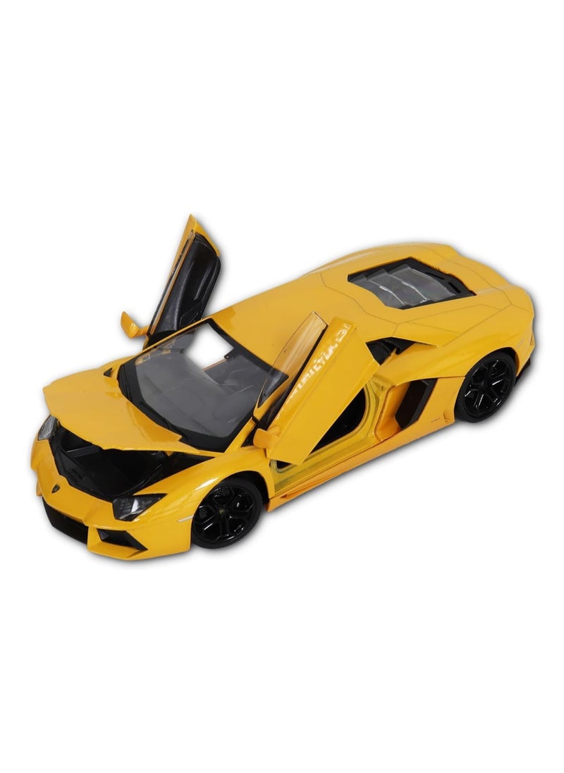 Welly Welly Nex Die-Cast Metal Model Car - 1:24 - Lamborghini Aventador Coupe - No:24033W  - Image 2