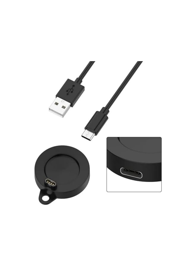S-TOP Universal Connected Wireless Fast Charging Dock for Garmin Venu X1 Quatix 8 Fenix 8 7 6 5 Tactix 8 Forerunner 570 970 Vivoactive Smartwatches and More (Adapter) - Image 4