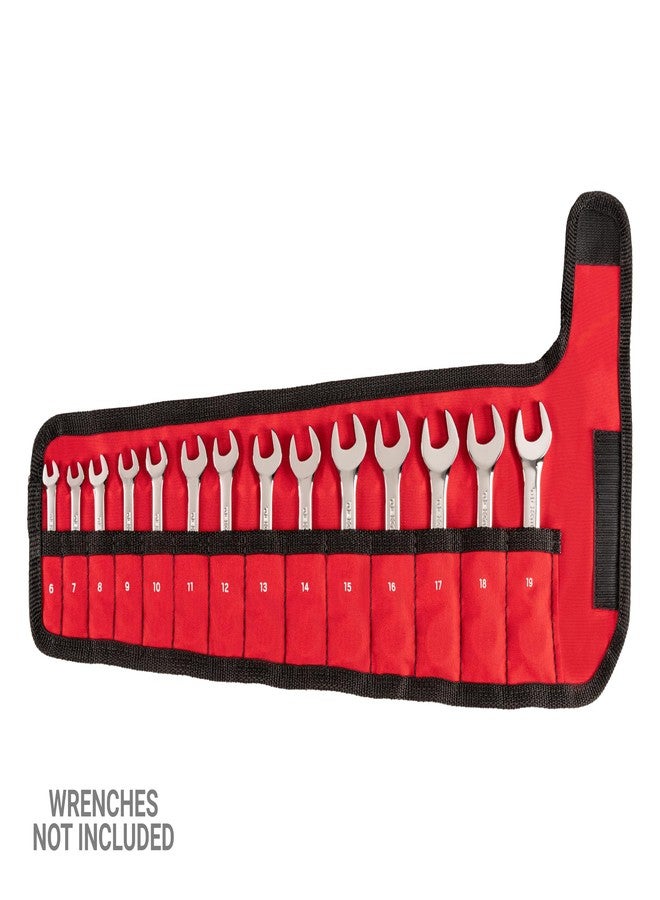TEKTON 14-Tool Stubby Combination Wrench Pouch (6-19 mm) | OTP21206 | Made in USA - Image 2