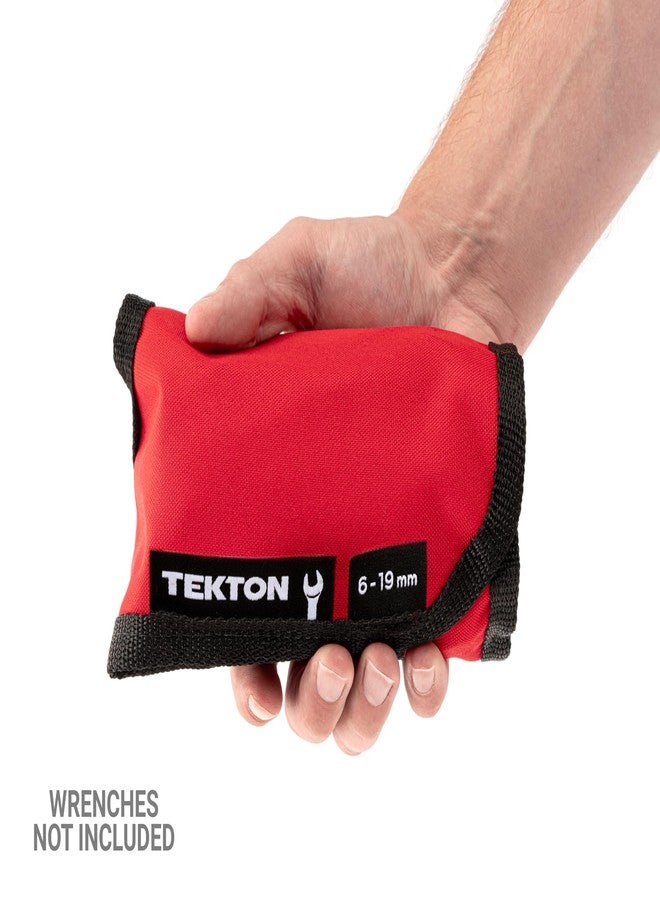 TEKTON 14-Tool Stubby Combination Wrench Pouch (6-19 mm) | OTP21206 | Made in USA - Image 4