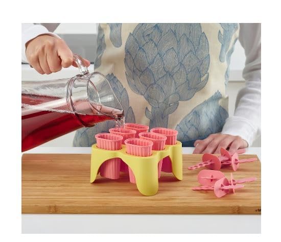 Uppfylld Ice Lolly Maker, Pink/Yellow - Image 2