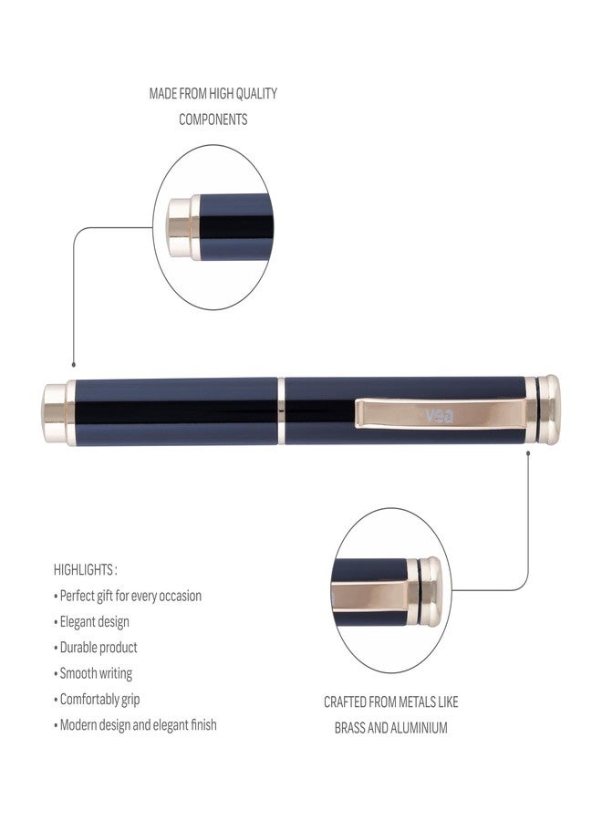 VEA Pen-O-Drive Black Shinning Ballpoint Pen, medium (VEAPEN05) - Image 2