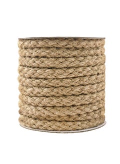 Braided Jute Rope 25 Feet 11mm Thick Twine Rope for Crafting Cat Scratching Gardening Bundling and Macrame Projects - pzsku/Z4013A4A445A6729EE766Z/45/_/1720588935/1d28ba8a-f920-488d-87fd-1d2a17e1ea45