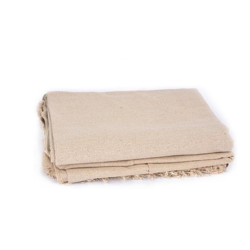 SoClaay Pottery Special Linen Hessian Cotton Linen Tablecloth Pottery Clay Printing Texture Clay Sculpture Tool 59x39inch(1 pc) - Image 1