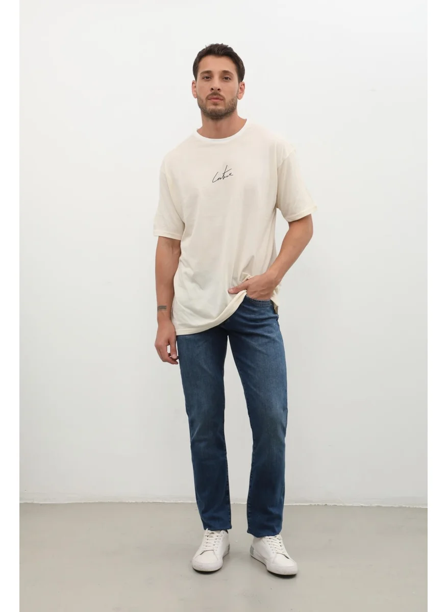 Banny Jeans Men Regular Jeans Dark Blue