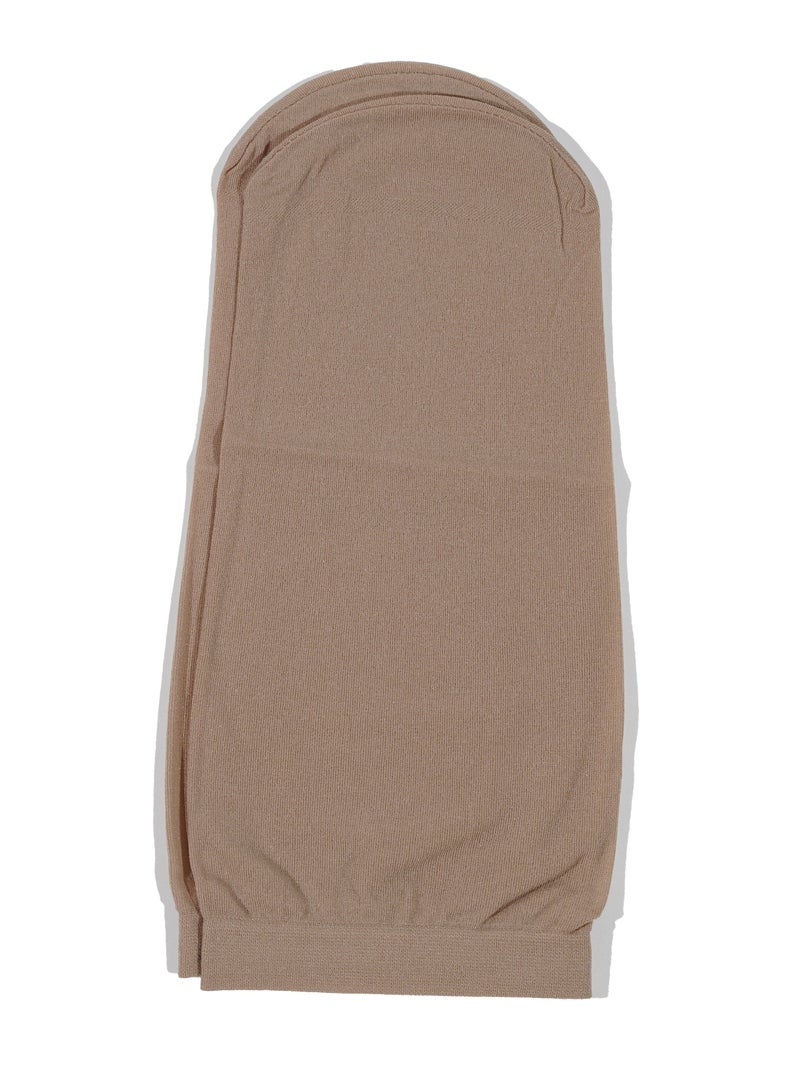 Alsamah Socket Crepe Socks, Ankle-length socks,  semi-sheer 40Den, Matt look Velvet Touch, Reinforced Toe. 2-Pack  - Image 3